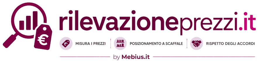 Rilevazioneprezzi.it — misura prezzi, posizionamento a scaffale, rispetto degli accordi — by Mebius